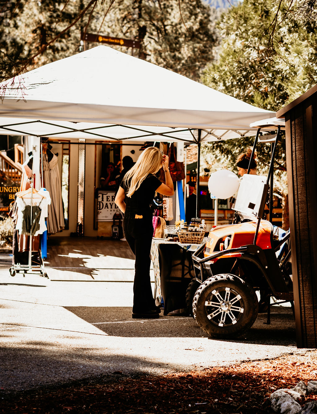Vendor village at On The Mountain
