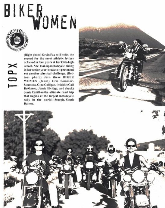 Biker Women feature spread