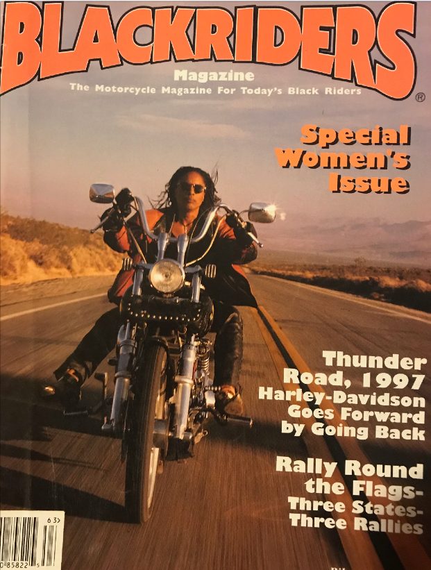 Blackriders magazine special women's issue cover